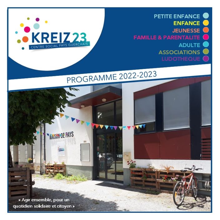 programme Kreiz 23 année 2022-2023