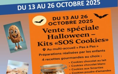 VENTE DE KITS COOKIES POUR LES PROJETS DES ENFANTS DU MULTI-ACCUEIL