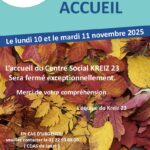 GABARIT AFFICHE ACCUEIL fermetures 10 et 11 novembre 2025