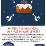 Affiche jeu de piste special Noel