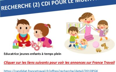 OFFRE EMPLOI MULTI ACCUEIL