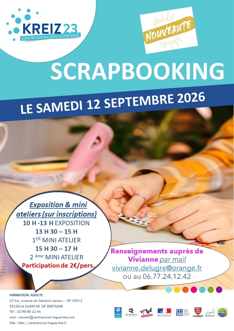 flyer scrapbooking 2026