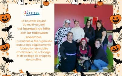 Accueil 7 HALLOWEEN AU MULTI ACCUEIL « PAS A PAS » AU CENTRE SOCIAL KREIZ 23 🎃🎃🎃👻⚡🧖♂️